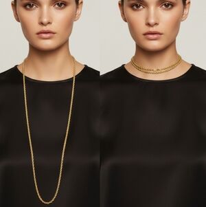 Vintage Christian Dior 1980s  Rope Necklace Henkel & Grosse era